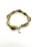 Gold and Brown Gem Bracelet -  In Her Shoes YW